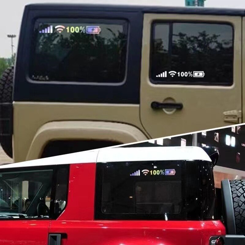 Tem WIFI dán xe - sticker dán kính xe hơi