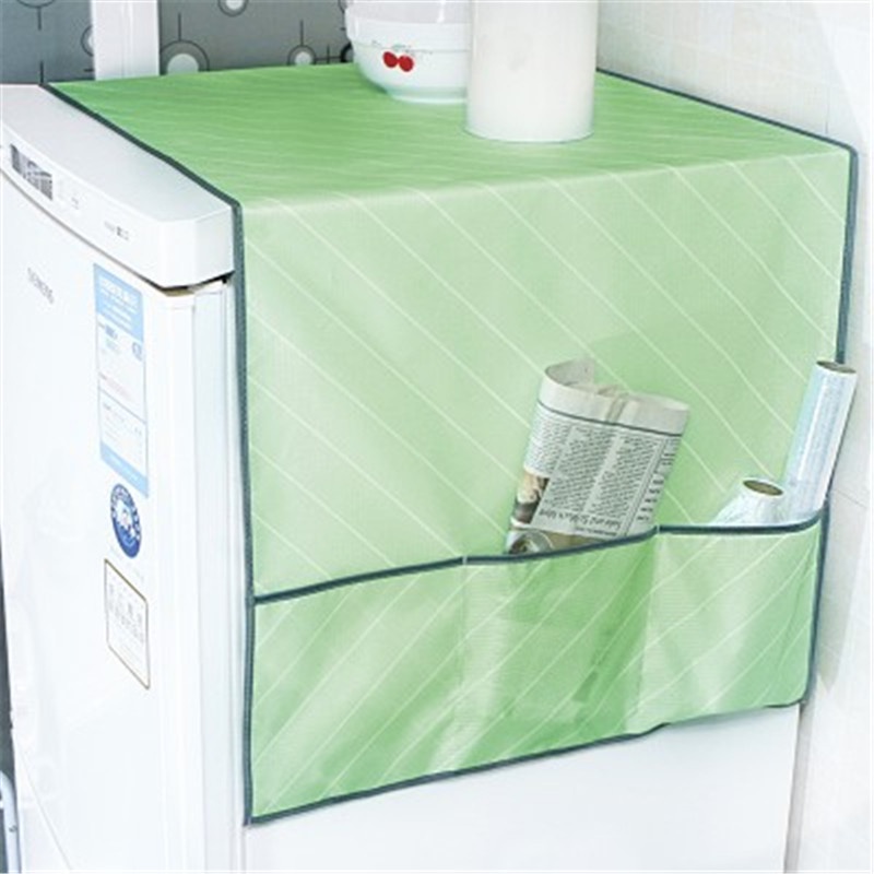 Tấm phủ bảo vệ máy giặt ANAEAT chống bụi chống thấm nước thiết kế có túi tiện dụng