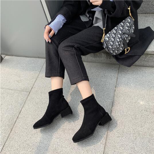 Giày bốt cao gót thời trang thu đông 2020 cá tính cho nữ