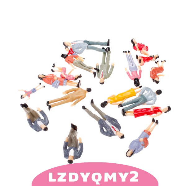 Set 20 mô hình người tỉ lệ 1: 25 sử dụng trang trí