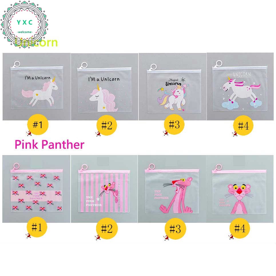 Túi đựng hồ sơ trong suốt in hình dễ thương