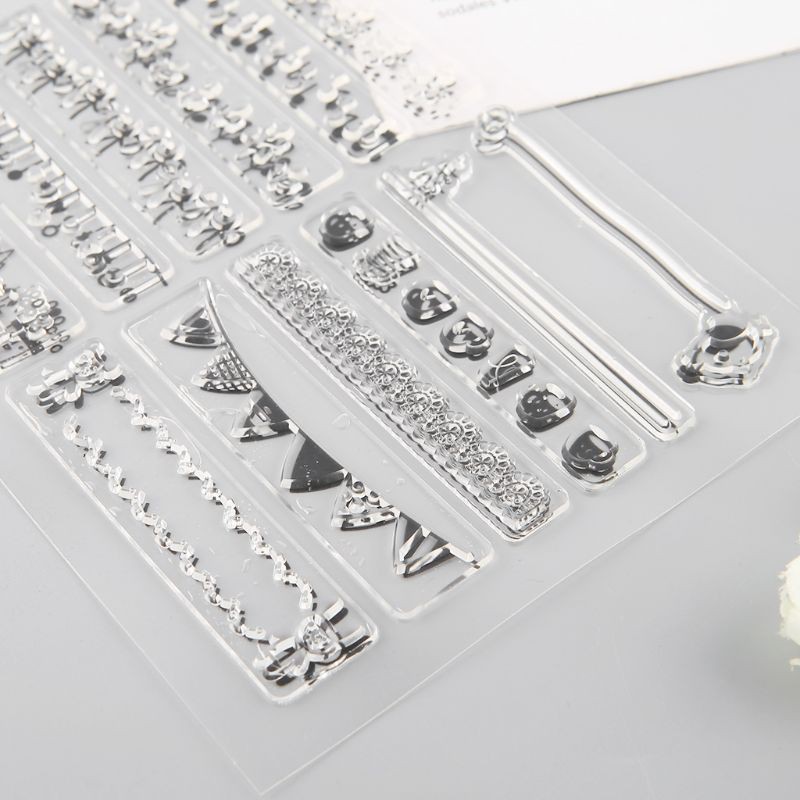 Con Dấu Silicon Trong Suốt Hình Nốt Nhạc Xinh Xắn Dùng Để Trang Trí Thiệp