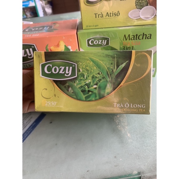 Trà Cozy Đủ Vị  ( Đào, Ô Long, Atiso, Gừng , Matcha…)