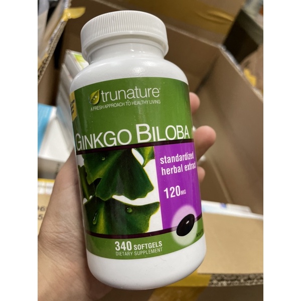 VIÊN UỐNG BỔ THẦN KINH GINKGO BILOBA 120mg CHAI 340 VIÊN