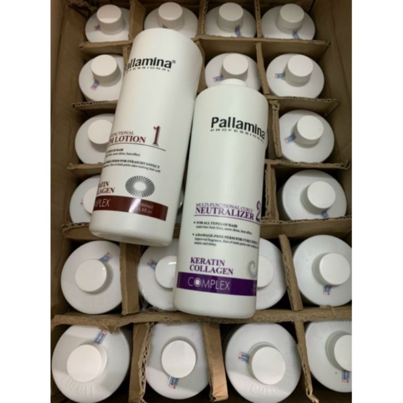 Thuốc uốn tóc số 1 PALLAMINA COLLAGEN dạng gel