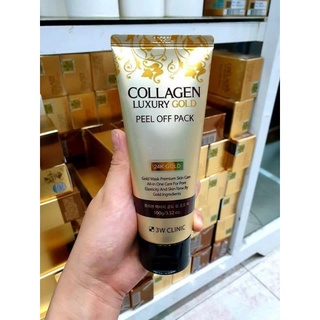 Mặt nạ lột vàng 24K colagen 3W luxury gold Hàn Quốc
