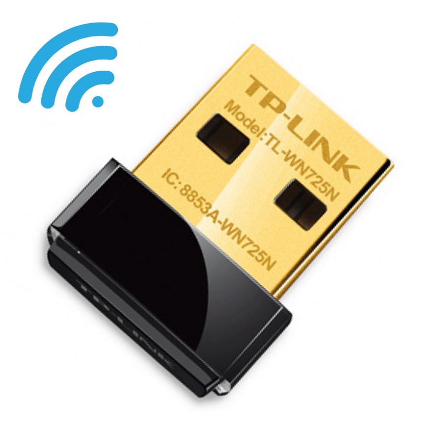 Bộ Thu Wifi Cho Máy Tính Laptop Tplink TL-WN725N Chuẩn N 150Mbps Thiết Kế Nhỏ Gọn Tiện Dụng Cho Người Dùng