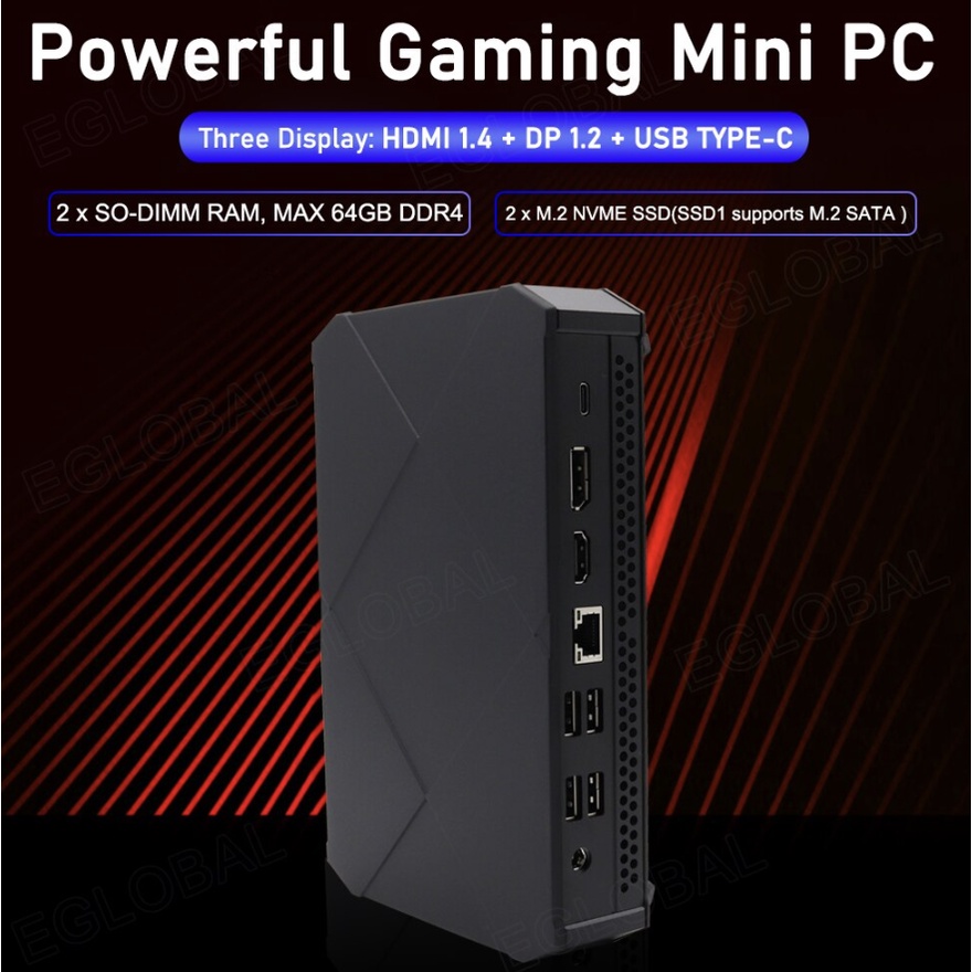 MÁY TÍNH MINI PC GAMING VX2 INTEL CORE I9 9880H, UHD 630 | BigBuy360 - bigbuy360.vn
