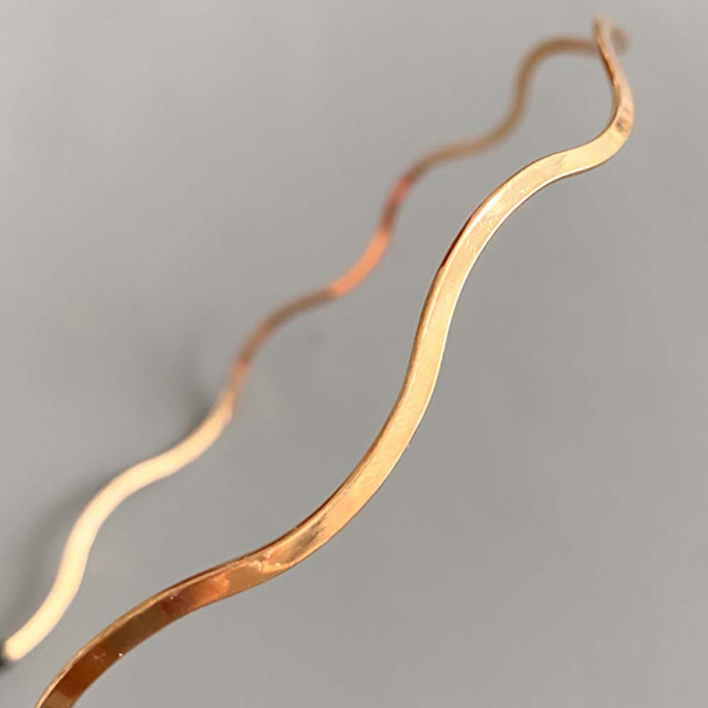 1 Băng Đô Nữ Thiết Kế Gợn Sóng Thời Trang