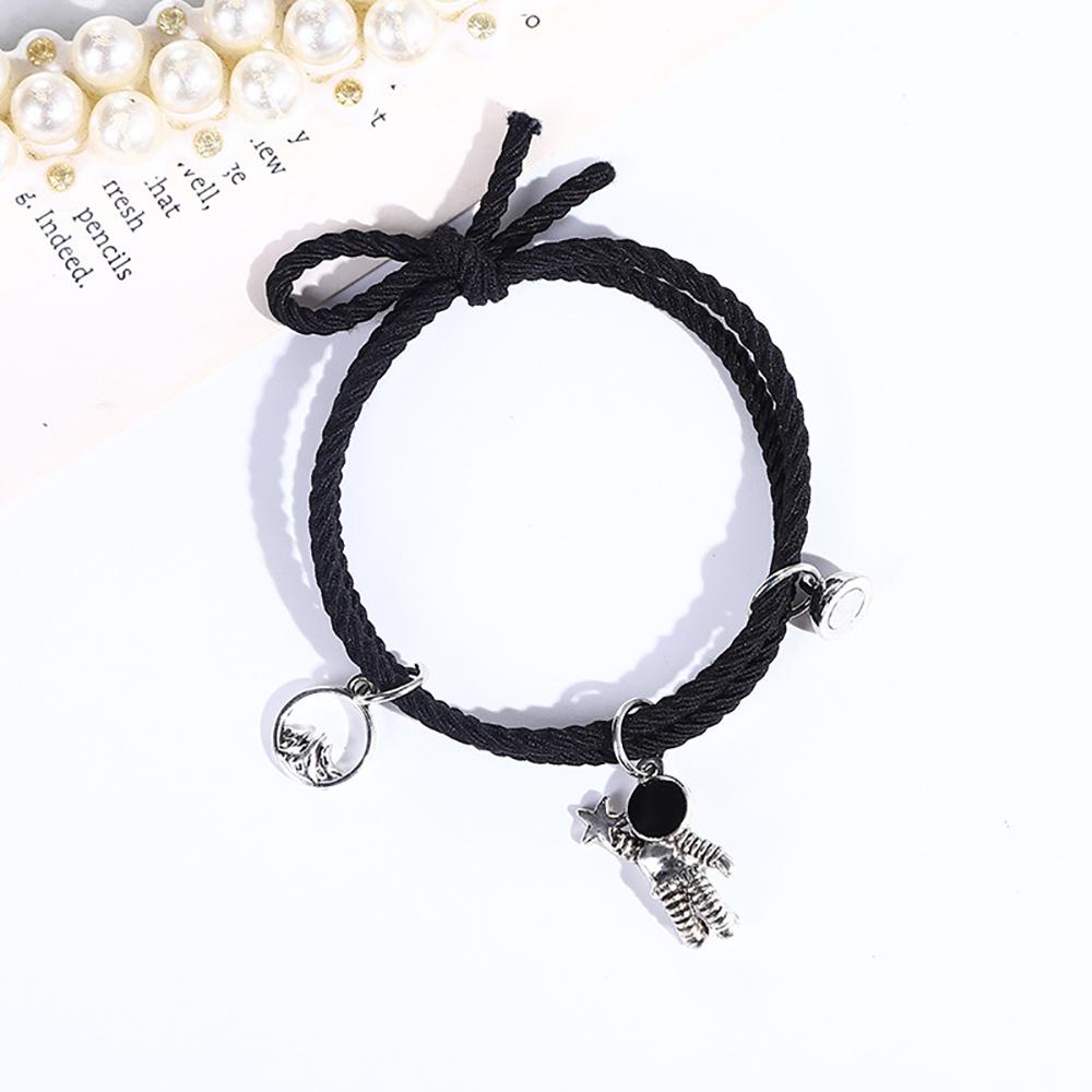 Vòng Đeo Tay Bằng Hợp Kim Họa Tiết Phi Hành Gia Và Núi Biển Có Thể Điều Chỉnh