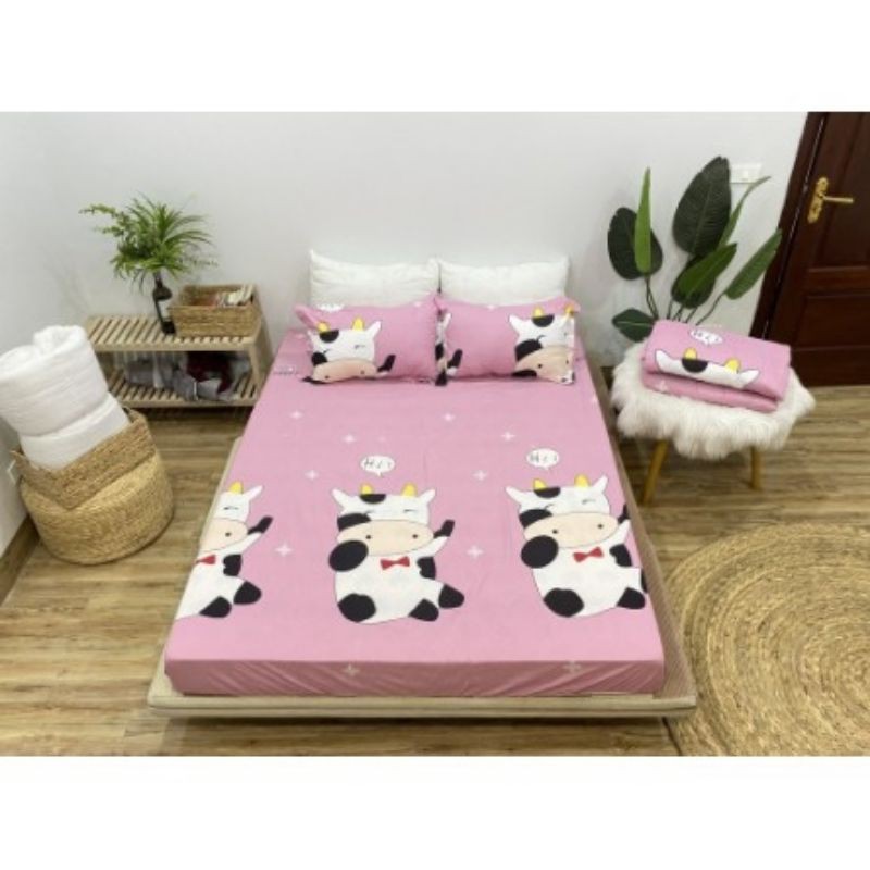 Ga Trải Giường Poly Cotton M6/M8 Nhiều Mẫu Tùy Chọn (Khách chọn mẫu để lại ghi chú or chát vs shop nhé)