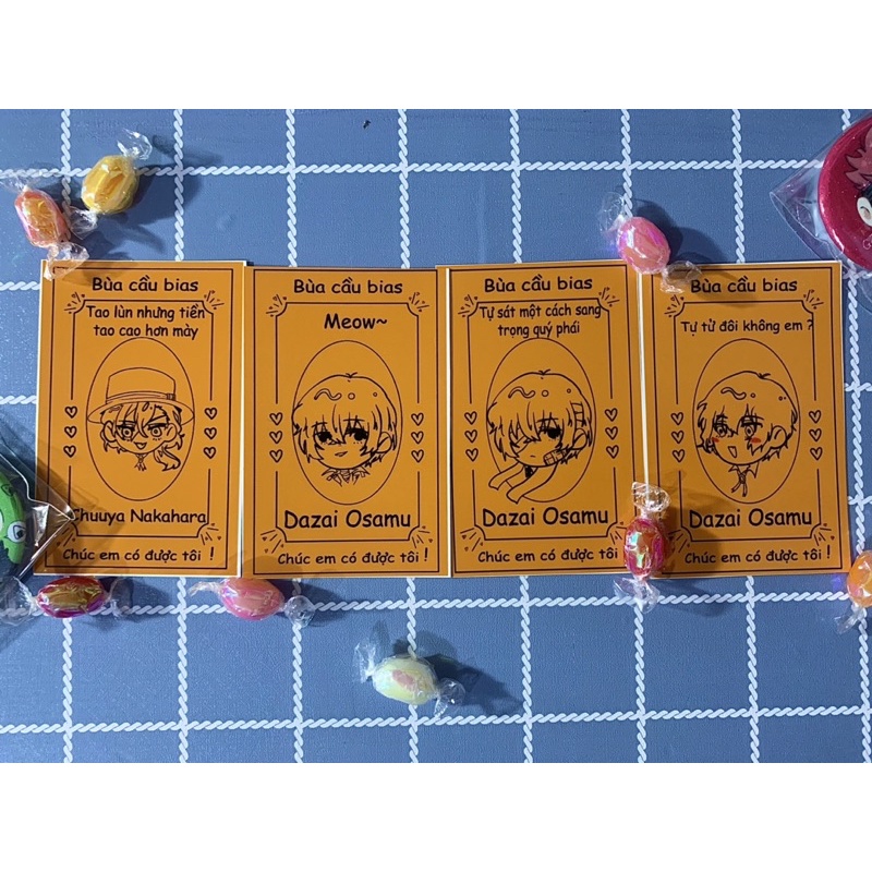 card thẻ bài Bungou Stray Dogs