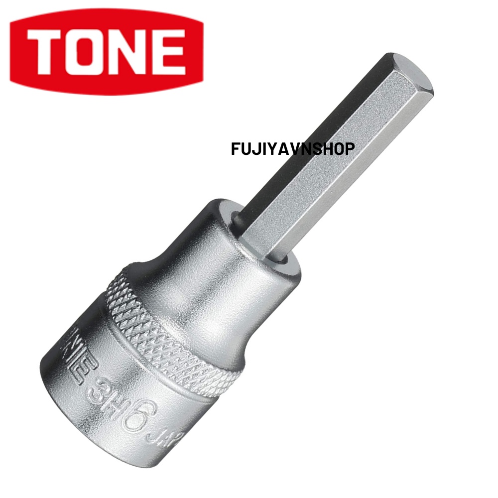 Đầu khẩu lục giác Tone HP3H-06  cho đai ốc 6mm