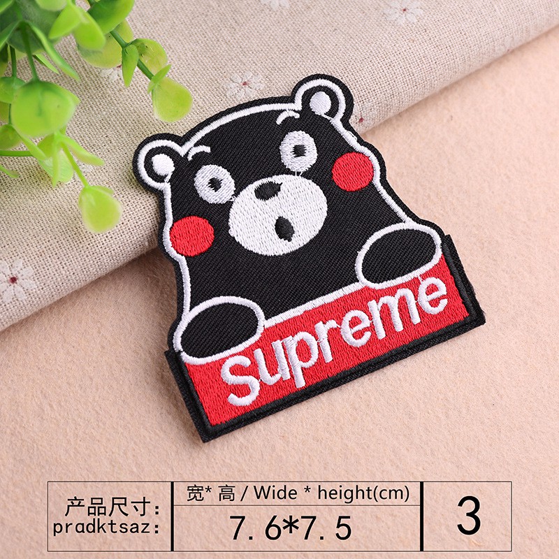 Miếng vá ủi quần áo họa tiết thêu hoạt hình