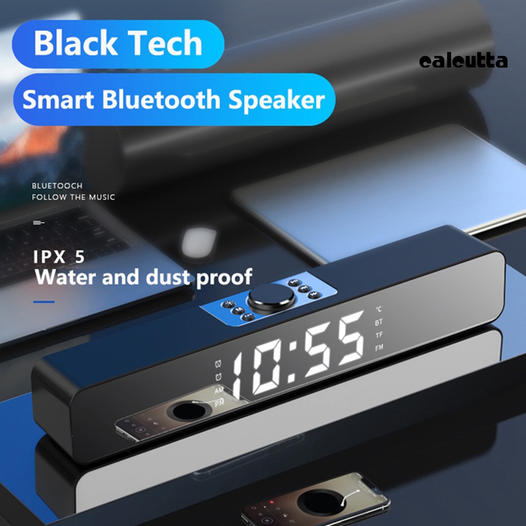 Loa Bluetooth 5.0 Không Dây Tích Hợp Đồng Hồ Báo Thức Và Phụ Kiện