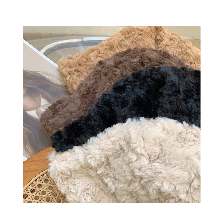 Mũ tai bèo vải bông dày giữ ấm mùa đông phong cách Hàn Quốc dễ thương cho nữ