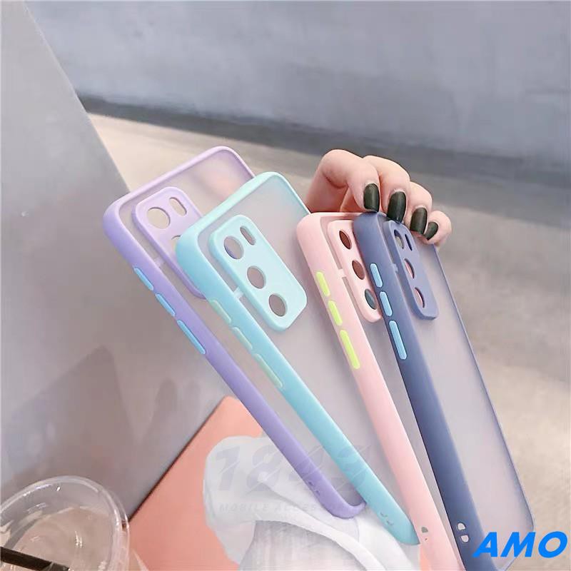 Ốp điện thoại mềm viền màu kẹo bảo vệ camera cho Huawei Nova 2i Nova 3i Nova 4 Nova 5 Nova 5ipro Nova 5Z