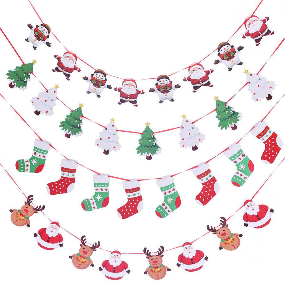KRNY 1 Lá Cờ Treo Trang Trí Giáng Sinh 2022 Navidad