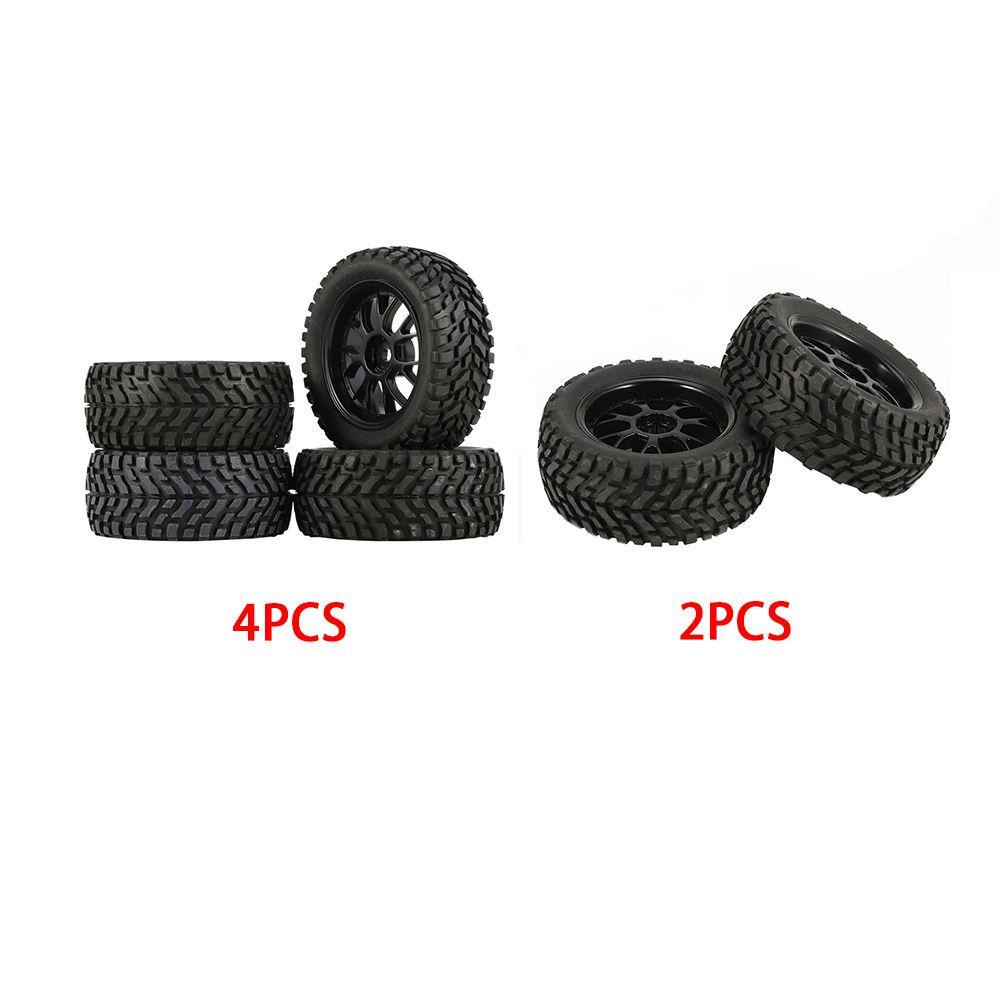 Set 2 / 4 Bánh Xe Cao Su 75mm Dành Cho Xe Ô Tô Đồ Chơi MN99S MN90 MN86