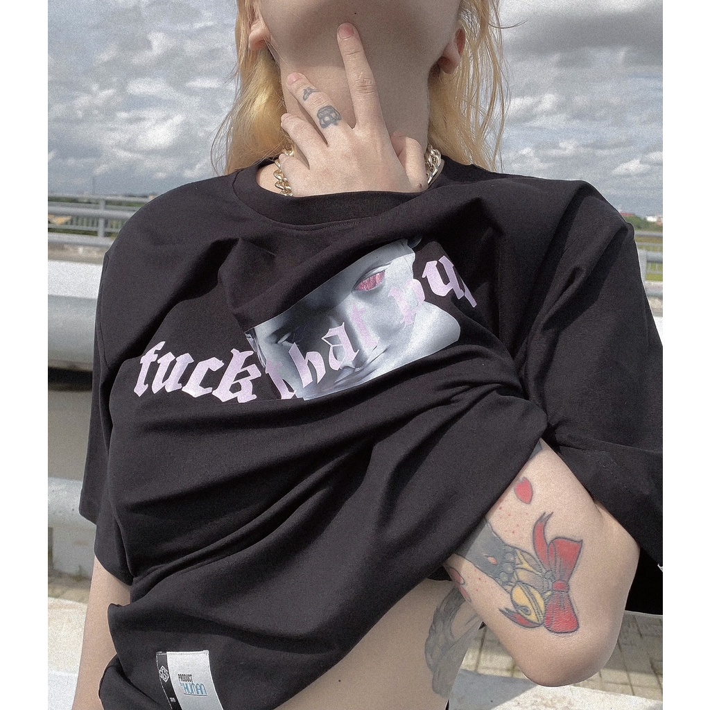 Áo thun tay lỡ demon Saigonese Streetwear unisex form rộng nam nữ