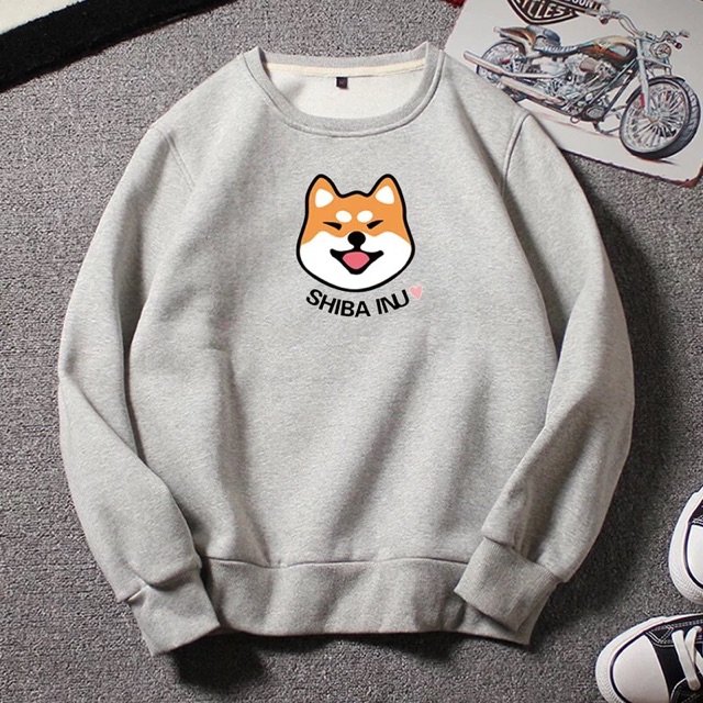 Áo sweater nỉ bông cún shipa | BigBuy360 - bigbuy360.vn