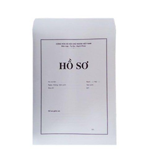 COMBO10 CÁI Bao bì thư A4 trắng mỏng / dày CÓ CHỮ HỒ SƠ -