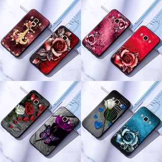 ốp lưng In Hình Hoa Hồng Cho Samsung Galaxy J5 / J7 2015 / 2016 / 2017 Pro