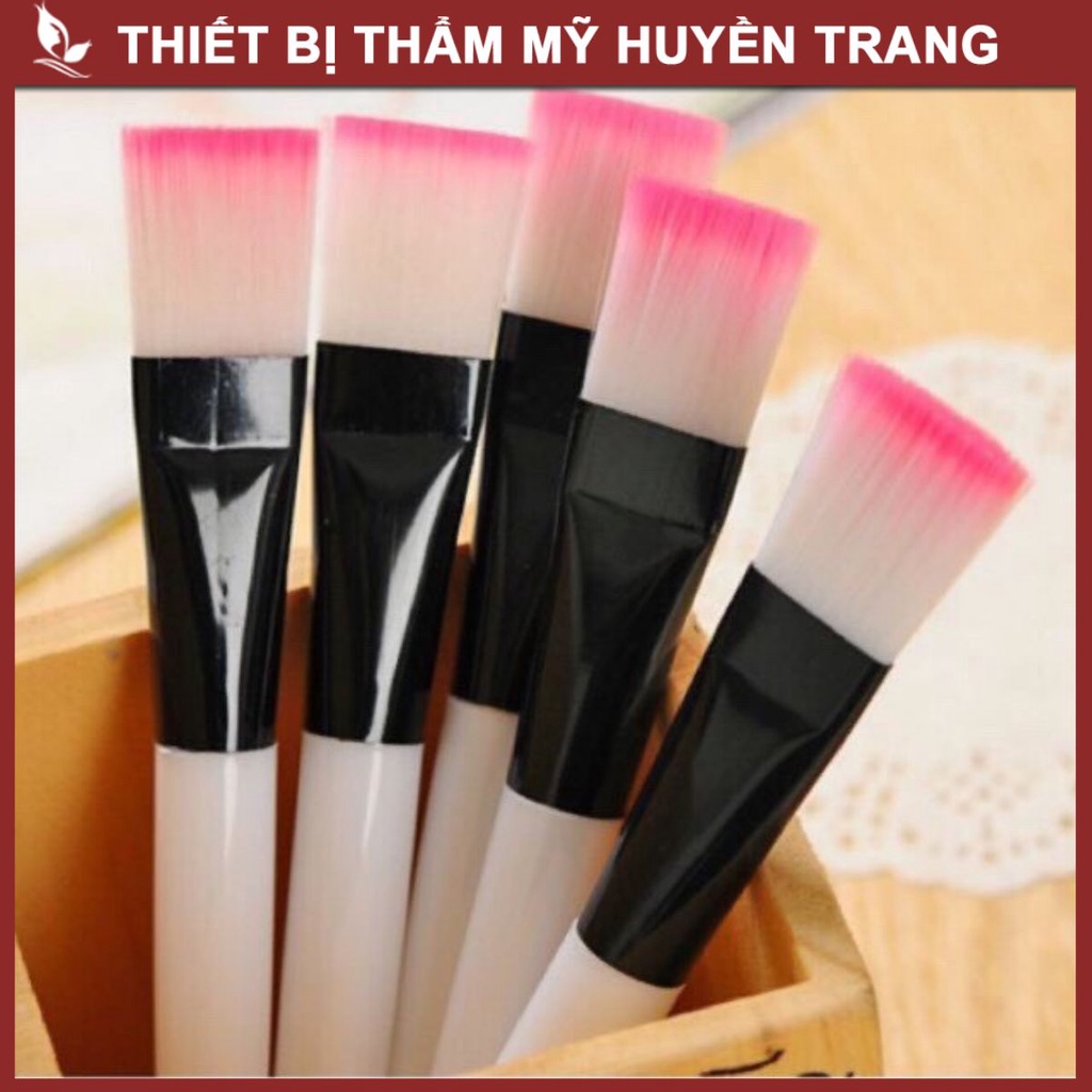 Cọ Đắp Mặt Nạ Cán Nhựa Đầu Chổi Chống Xù Cán Chổi Cứng Cáp - Thẩm Mỹ Huyền Trang NANOCEE