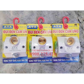 Đui đèn cảm ứng chuyển động ATA AT-18A Đuôi E27 tự động mở đèn khi có người đến