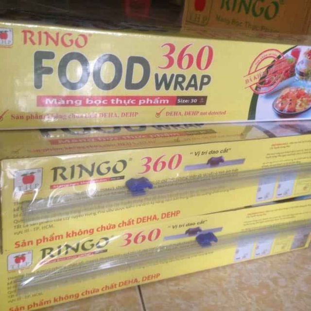Màng bọc thực phẩm Ringo Wrap 250 hàng Việt bảo đảm an toàn-ảnh thật