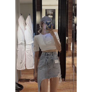 💥Chân váy Jean kiểu chéo, váy chữ A, cá tính, sexy💥