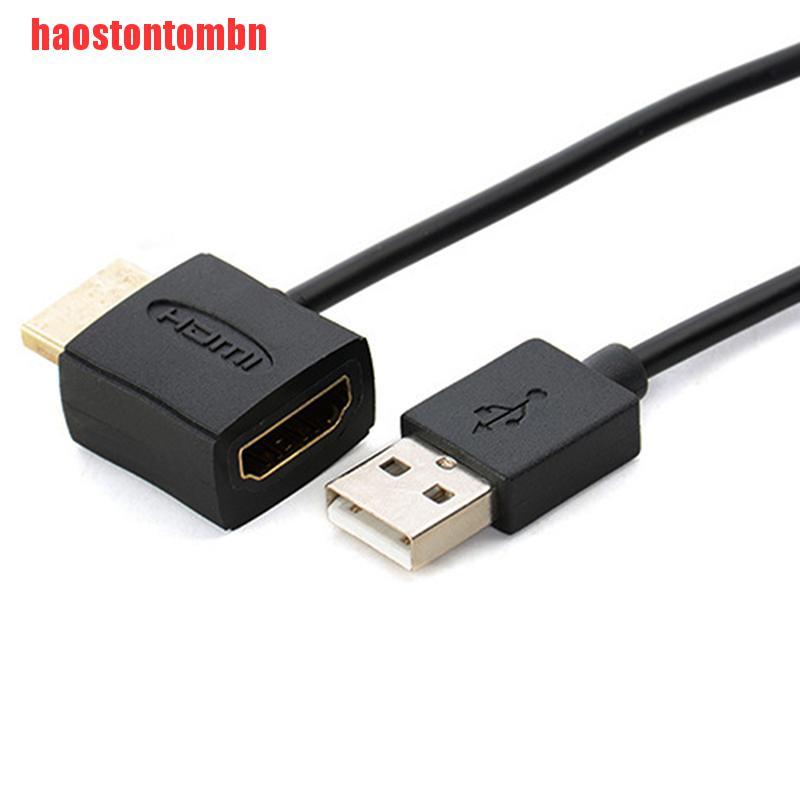 Dây Cáp Nối Dài 50cm Usb 2.0 Hdmi Male Sang Female