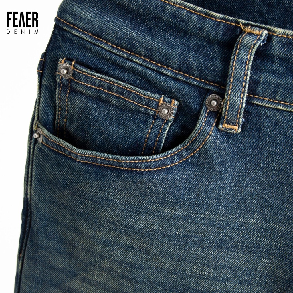 Quần jean nam FEAER DENIM chất co dãn thoáng khí vải bền bỉ SKINNY FIT THE 90S | BigBuy360 - bigbuy360.vn