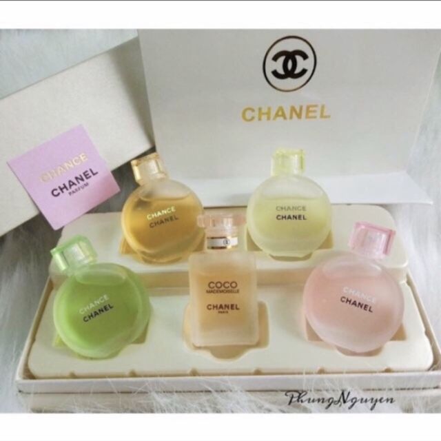 SÉT CHANEL HỒNG 5 CHAi