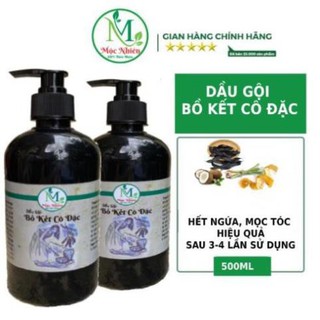 Dầu gội bồ kết cô đặc mọc tóc_sạch gàu mộc nhiên 500ml