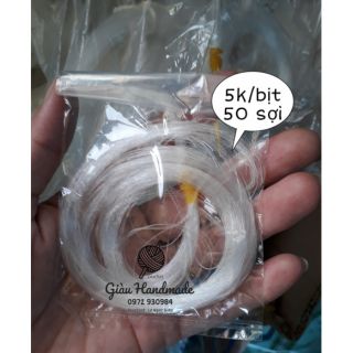 Cước khâu miệng túi khung