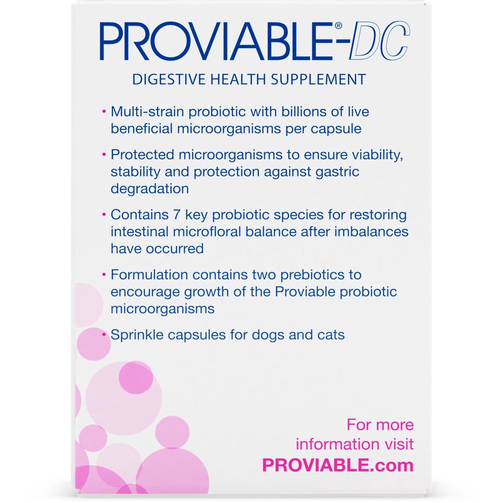 Men tiêu hoá cho chó mèo Nutramax Proviable