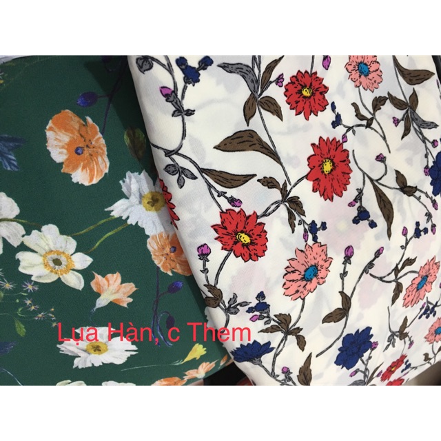 Vải voan, lụa  chị Trần thị Thêm