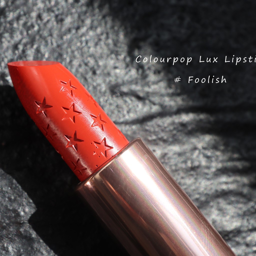 [BILL MỸ] Son thỏi dưỡng môi Colourpop Lux lipstick - màu Foolish - son Colourpop