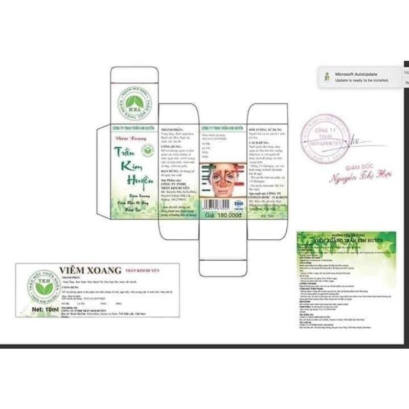 Thảo mộc viêm xoang trần kim huyềm