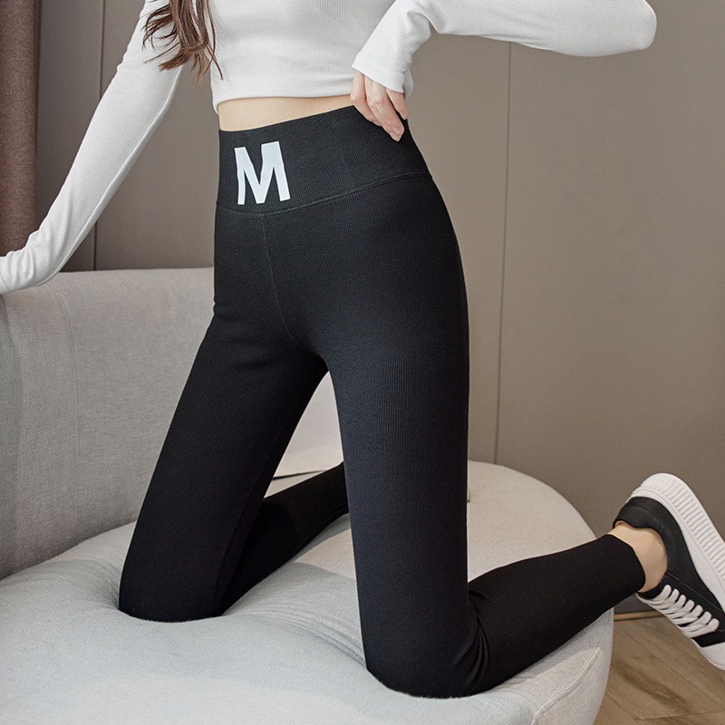 Quần Legging Nữ Chữ M Lưng Cao Co Dãn 4 ChiềuTôn Dáng Mẫu Mới Hot Hit | WebRaoVat - webraovat.net.vn