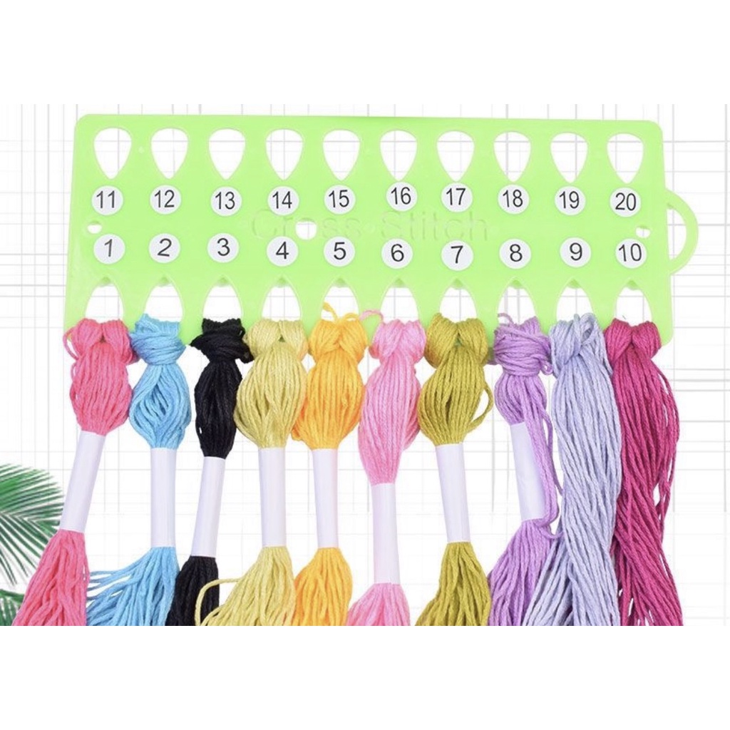 Vĩ nhựa móc chỉ thêu tranh chuyên dùng cho tranh thêu chữ thập