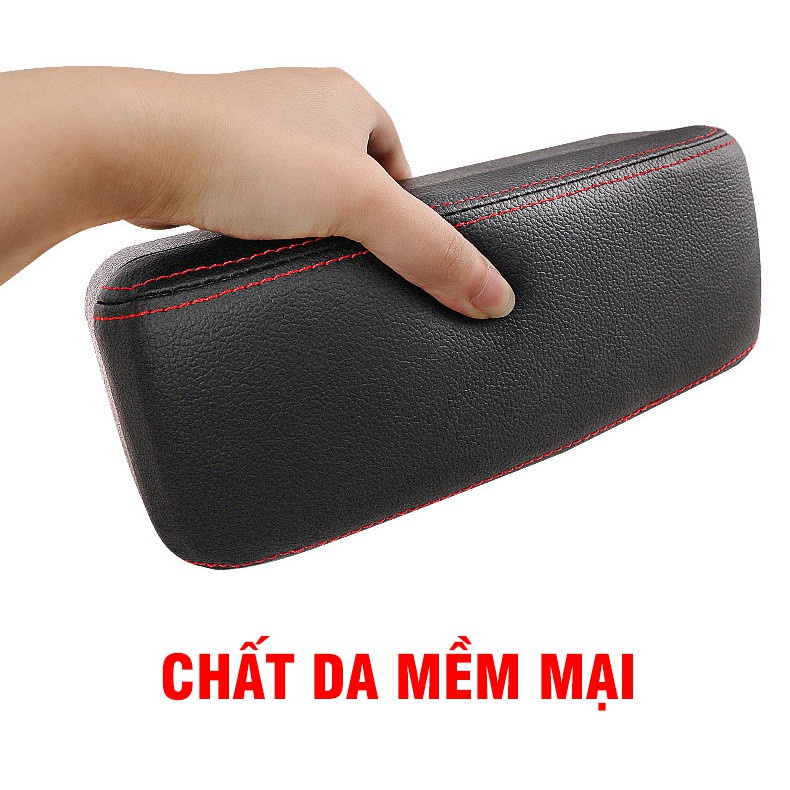 Hộp Tỳ Tay Ô Tô Bọc Da Nhét Kẽ Ghế Tiện Dụng Cao Cấp Cho Mọi Dòng Xe Hơi