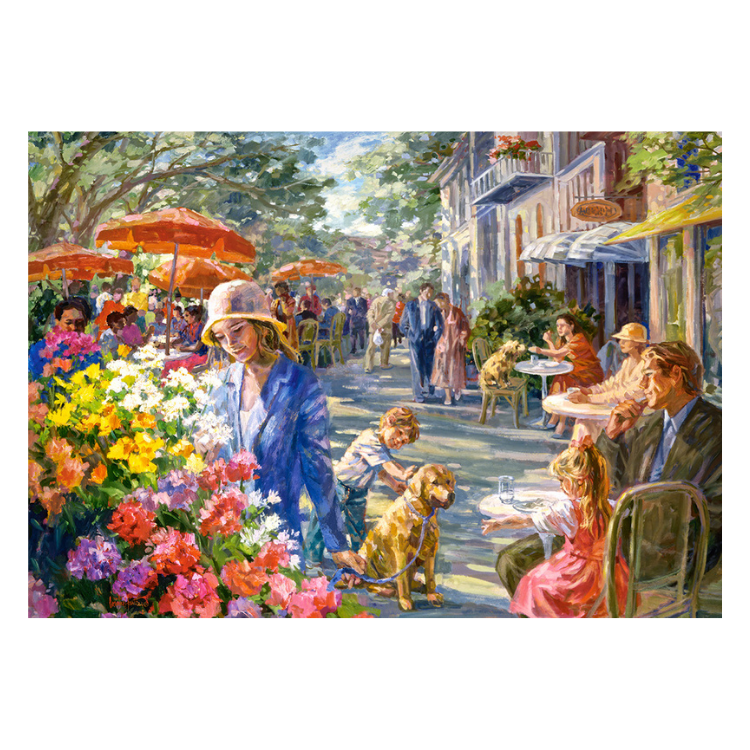 Xếp hình puzzle Street of Dreams 500 mảnh CASTORLAND B-53438