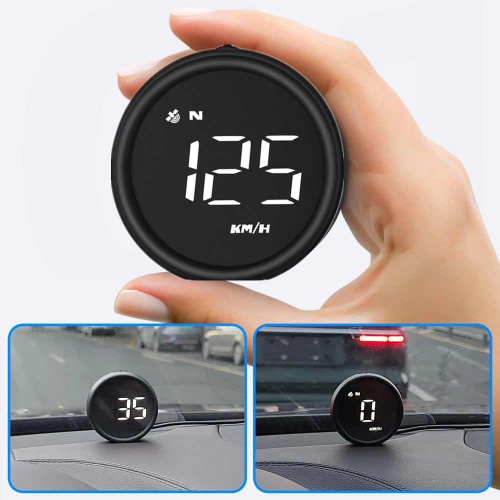 Đồng Hồ Đo Tốc Độ HUD Thông Minh Có Báo Động Cho Mọi Phương Tiện