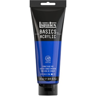 Màu vẽ acrylic liquitex basics acrylic colour 250ml cobalt blue hue 381
