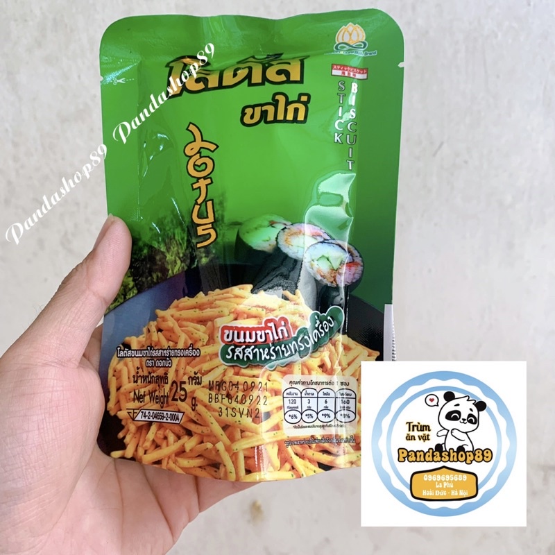 Tăm que Stick Biscuit Thái Lan