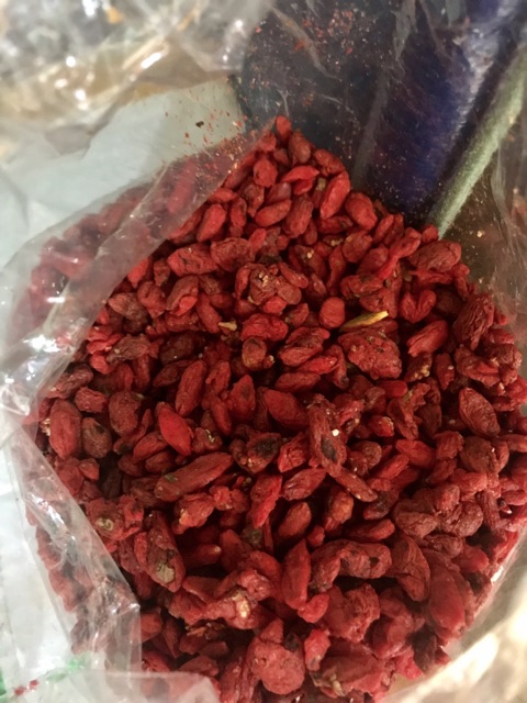 Câu Kỷ tử khô gia vị thuốc bắc 100gr