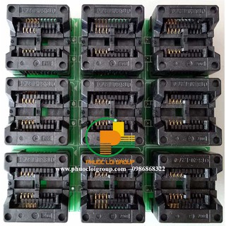 Combo Máy nạp ROM USB + Socket ROM 8 chân đế nhỏ