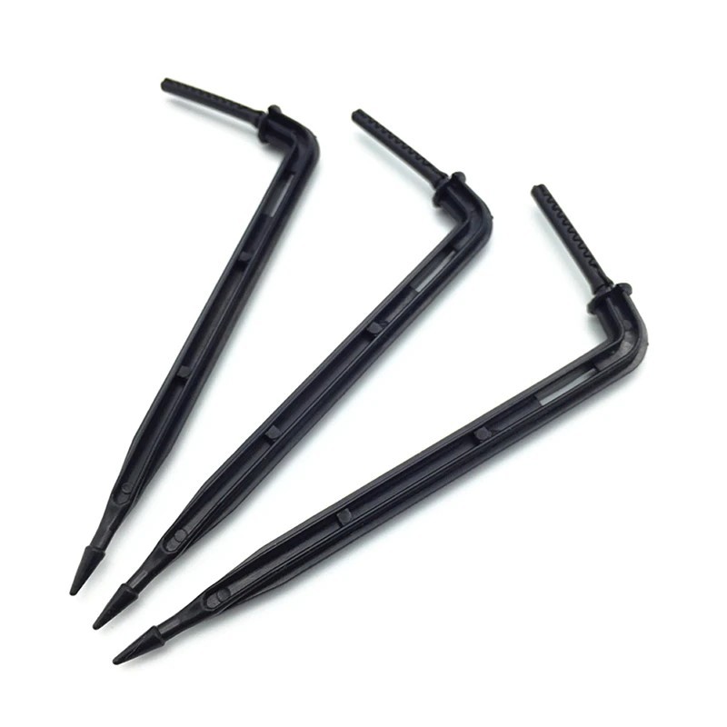 Giá sỉ Bịch 100 que cắm nhỏ giọt tưới gốc lưu lượng 1-3L/h gắn ống LDPE 3/5mm